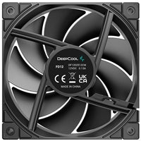 DeepCool FD12 120mm PWM Fan - Hydro Bearing, 64.2 CFM, Black DeepCool FD12 120mm PWM Fan - Hydro Bearing, 64.2 CFM, Black